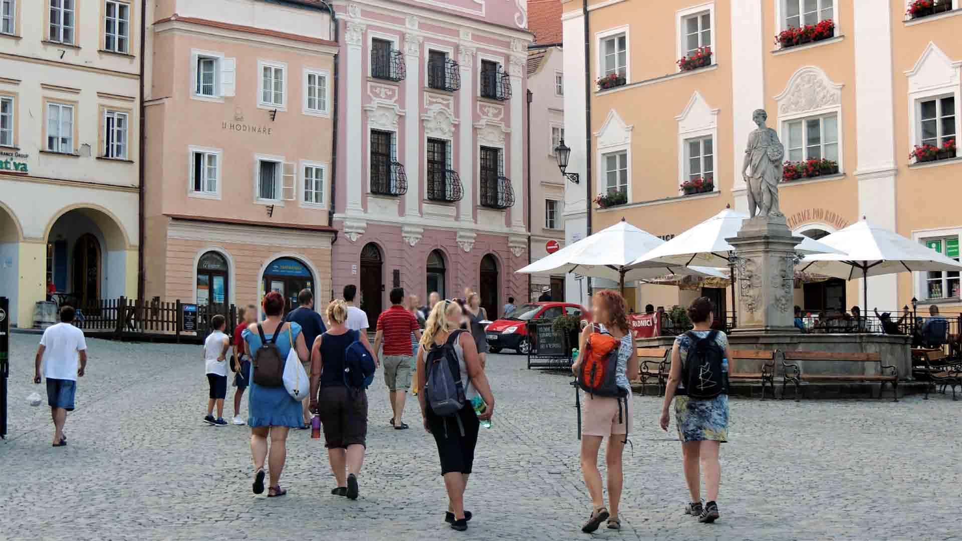 Pěší zóna v Mikulově